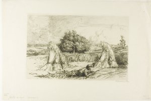 Covoni di segale da Louis Auguste Lepère