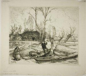 Il Marais allagato: il pastore