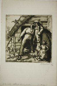 Il Poulterer da Louis Auguste Lepère