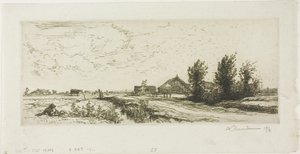 Il piccolo mandriano da Louis Auguste Lepère