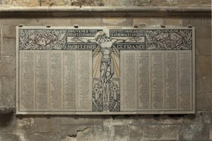 Memoriale della Prima Guerra Mondiale da Louis Barillet