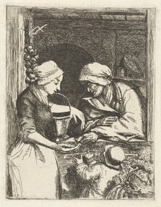 Venditrice di verdure