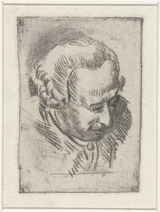 Studio della testa di Jean Baptiste Coclers da Louis Bernard Coclers
