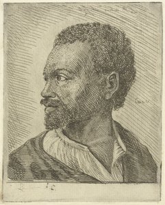 Ritratto di un abissino da Louis Bernard Coclers