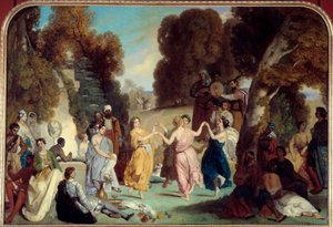 La danza delle Muse da Louis Boulanger
