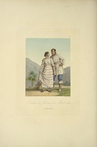 Costumi degli indiani di Mechoacan, illustrazione da 