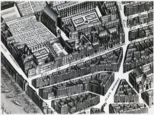 Mappa di Turgot di Parigi da Louis Bretez