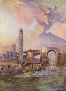 Pompei, Vesuvio in lontananza