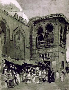 Mercante di Rame, Il Cairo, Egitto, 1928 da Louis Cabanes