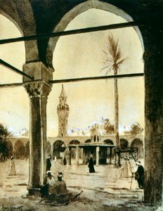 Moschea, Il Cairo, Egitto, 1928 da Louis Cabanes