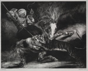 Un attacco di una tigre