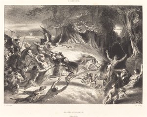 Caccia infernale da Louis Candide Boulanger