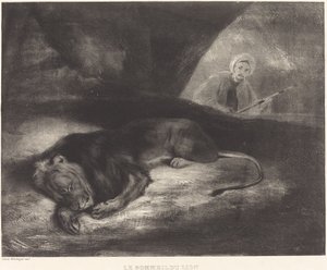 Il sonno del leone da Louis Candide Boulanger