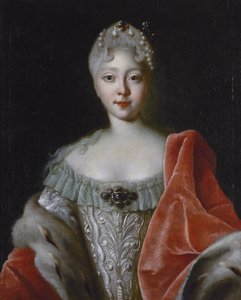 Ritratto della Granduchessa Elisabetta Petrovna (1709-1761) da Louis Caravaque