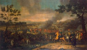 La Battaglia di Poltava del 27 giugno 1709, 1717-1718 da Louis Caravaque