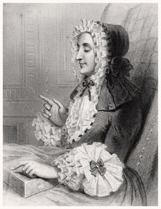 Madame du Deffand, cieca da Louis Carrogis Carmontelle