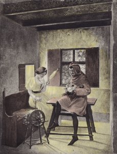 Simona che fila, Quarta Giornata, Settima Novella da Louis Chalon