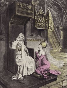 La signora e il frate, terzo giorno, terza storia da Louis Chalon
