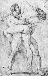 Ercole strangola Anteo