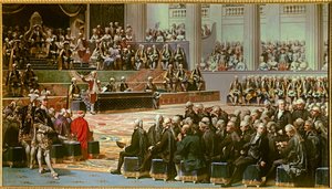 Apertura degli Stati Generali a Versailles il 5 maggio 1789 da Louis Charles Auguste Couder