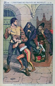 Gilles de Laval (1404-40) Signore di Rais, in 