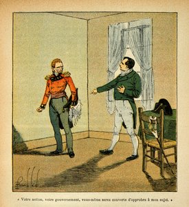 Illustrazione di Bombled Louis dal libro "Il Memoriale di Sant