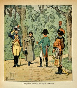 Illustrazione di Bombled Louis dal libro "Il Memoriale di Sant