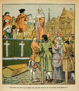 Esecuzione pubblica in Inghilterra nel XVIII secolo, Collezione Privata da Louis Charles Bombled