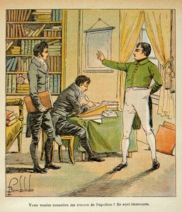 Illustrazione di Bombled Louis dal libro "Il Memoriale di Sant