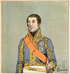 Ritratto del maresciallo Edouard Mortier, Duca di Treviso, Collezione Privata da Louis Charles Bombled