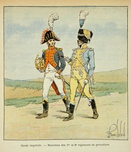 Guardia Imperiale: Musicisti del 1° e 2° reggimento di granatieri, Collezione Privata