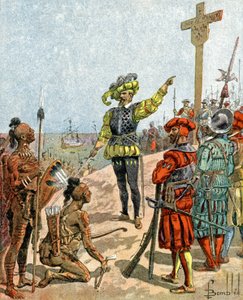Jacques Cartier da Louis Charles Bombled
