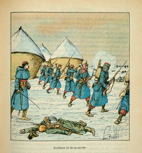 I tiratori del 34° di marcia ai combattimenti di Poupry in dicembre 1870, Collezione parziale