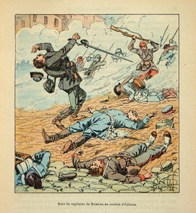 Morte del capitano De Boissieu durante i combattimenti di Orleans, 11 ottobre 1870