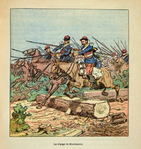 Battaglia di Ladon il 22 novembre da Louis Charles Bombled