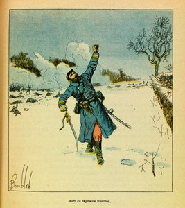Gennaio 1871, Hericourt, morte del capitano Houillon