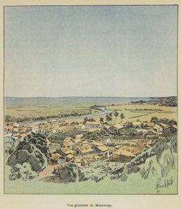 Veduta generale di Marovoay da Louis Charles Bombled