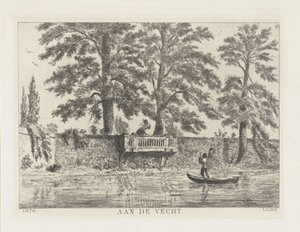 Conversazione sopra il muro del giardino (Alla Vecht)