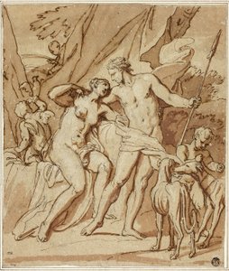 Venere e Adone da Louis Cheron