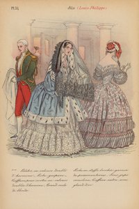 Moda francese: 1840, Luigi Filippo da Louis Colas
