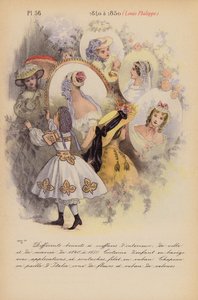 Moda francese: 1840 a 1850, Luigi Filippo da Louis Colas