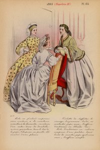 Moda francese: 1863, Napoleone III da Louis Colas