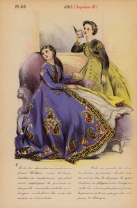 Moda francese: 1865, Napoleone III