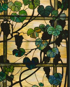 Pannello di vite da Louis Comfort Tiffany
