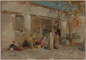 Scena marocchina, c. 1871