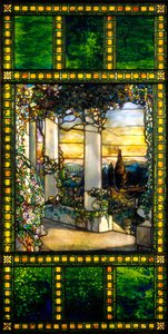 Finestra da Louis Comfort Tiffany