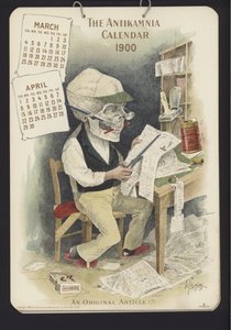 Illustrazione per il calendario Antikamnia da Louis Crucius or Crusuius