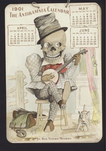 Illustrazione per il Calendario Antikamnia, 1901 da Louis Crucius or Crusuius