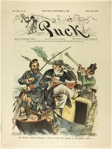 Il grande statista americano, Puck da Louis Dalrymple
