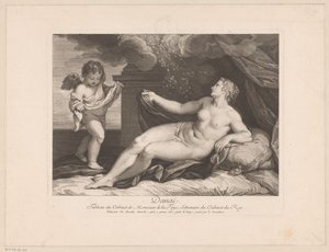 Giove e Danae da Louis Desplaces